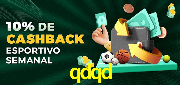 10% de bônus de cashback na qdqd